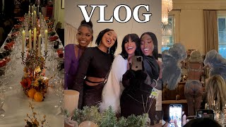VLOGMAS 2: A PACKED WEEK OF EVENTS, THE CUTEST FRIENDSMAS DINNER EVER & SISTER ARGUEMENTS