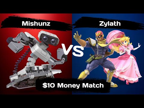 $10 Money Match - Mishunz (R.O.B.) Vs. Zylath (Captain Falcon, Peach) Smash Ultimate