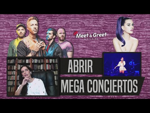 GALA BRIE: "Me llaman y me dicen... vas a abrirle a Coldplay..."