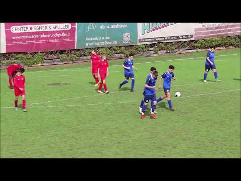 Szenen 2. Halbzeit U17 Meisterschaftsspiel Gebiet Graz SVU Liebenau – SV Mariatrost, 8:1, 23.10.2022