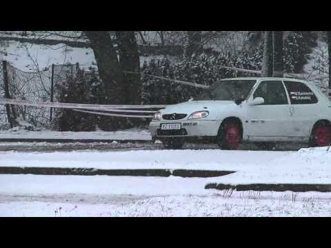 Michał Stankiewicz / Sławomir Kołodziej Citoen Saxo - III SuperOes WOŚP  2012-01-08 Rzeszów