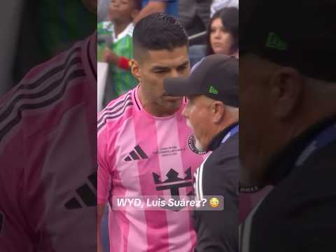 Luis Suarez Spits on Seattle Staff Member