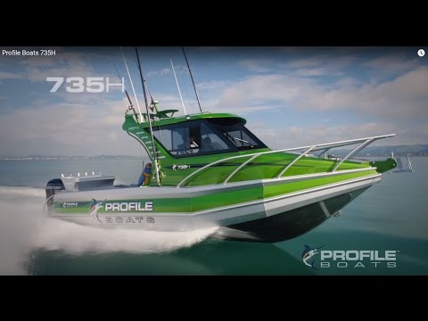 Profile Boats 735H Aluminium Fishing Plate Boat Australia NZ