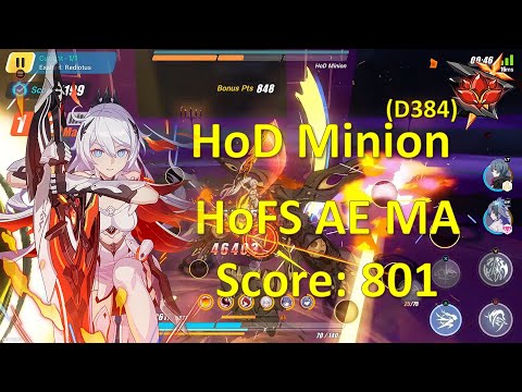 HI3 Abyss Superstring Dimension Redlotus (D384) - HoFS AE MA vs HOD Minion - Weather IMG (801)