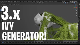 Blender 3.x - Free Ivy Generator!