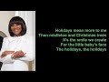 Holidays Mean More to Me by Patti LaBelle (Lyric Video)