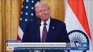 DOGE seeks IRS taxpayer data access as firing continue