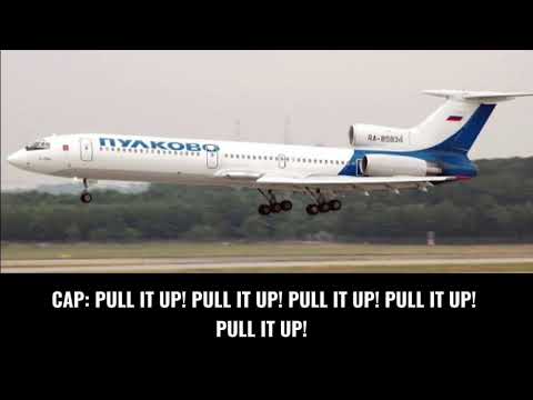 CVR  -  Pulkovo Air Lines 612 [Pilot error, loss of flight controls, tail-spin]