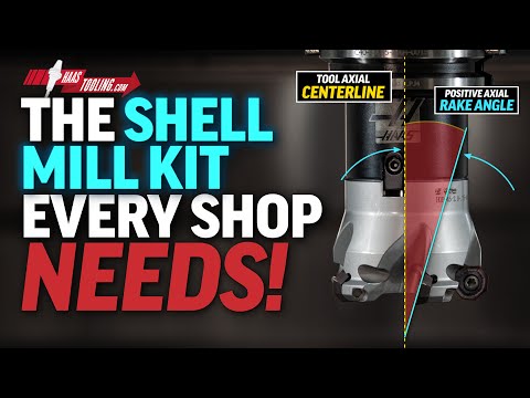 Get the Haas Shell Mills You Need . . . All In One Kit! - Haas Automation, Inc.