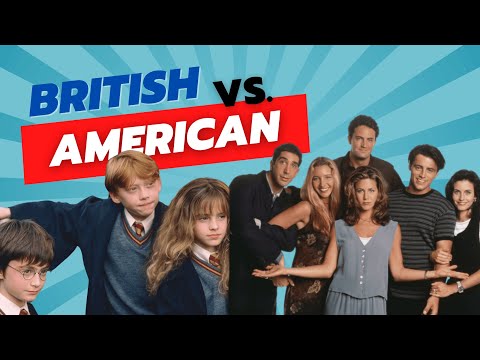 BRITISH vs AMERICAN ACCENT with movies and series
