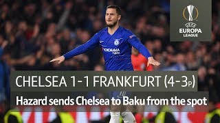 Chelsea vs Frankfurt (Chelsea win 4-3 on penalties) | UEFA Europa League Highlights