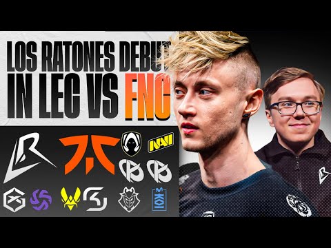 LOS RATONES DEBUT IN LEC VS FNC | LEC 2026 DAY 1 | BANGER GAMES | JANKOS