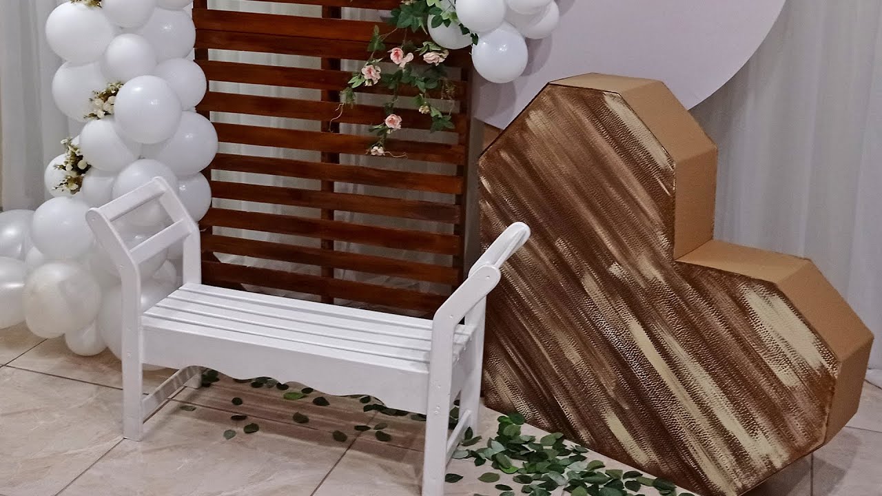 Como Fazer Decoração de Festa Com Painel de Pallet Balões Dicas Ideias Diy Montar e Decorar Eventos