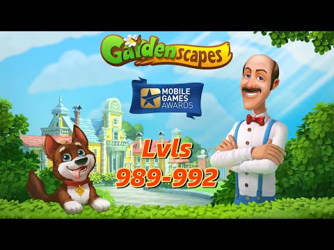 GARDENSCAPES! Leves 989 - 992