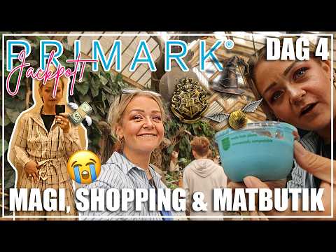 MAGISKA VÄRLDAR & JACKPOT PÅ PRIMARK + SJUK MATBUTIK I LONDON | DAG 4