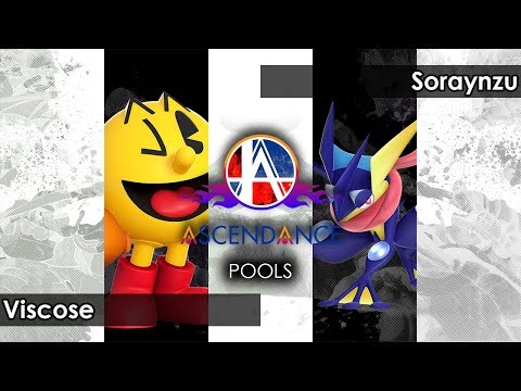 Smash 4: Viscose (Pacman) V Soraynzu (Greninja) - Ascendance 78 Tournament SSB4