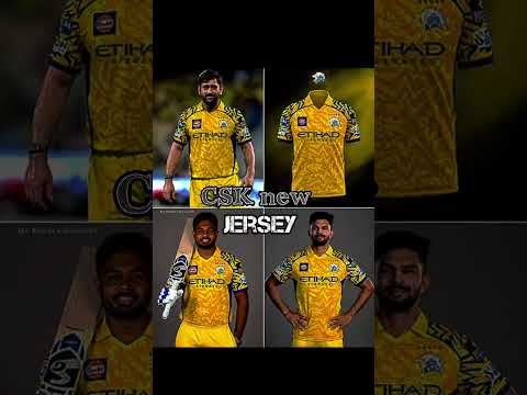 CSK  , KKR  , RR  old 🆚 new jerseys 🤯😲