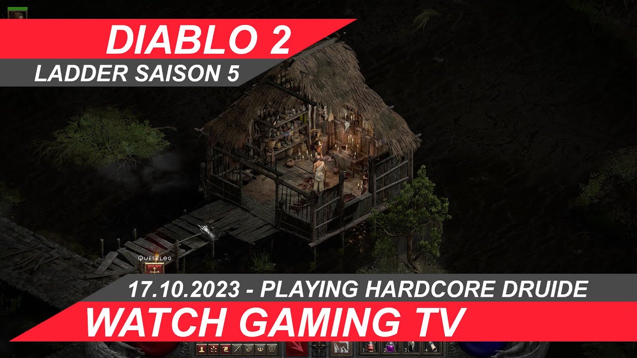 #diablo2resurrected Druide Ladder Saison5 Hardcore PART07 #GAMEPLAYS #DEUTSCH