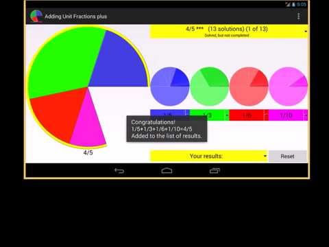 Adding unit fractions +