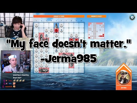 All the Jerma Moments from Day 2 of Ludwig's Battleship Tournament