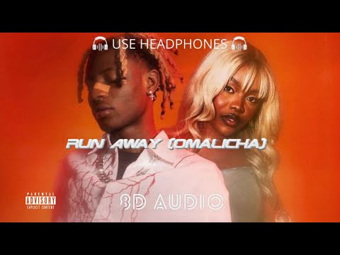 Khaid - Run Away Ft. Gyakie (Omalicha) (8D Audio) 🎧