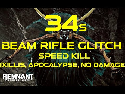 Insane 34 second kill vs Ixillis, apocalypse, no damage!! Beam rifle glitch