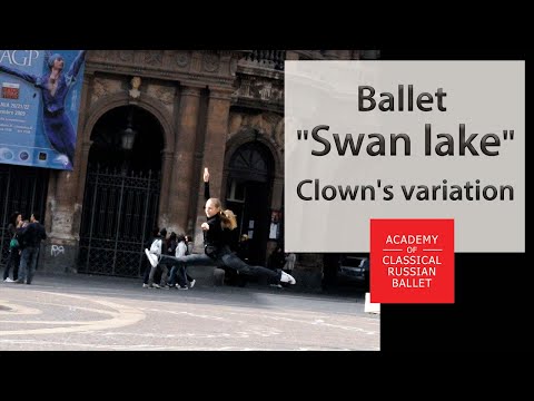 Ballet "Swan lake", Clown's variation - Julia Mikhailova, 11 years