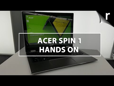 Acer Spin 1 (2017) Hands-on Review