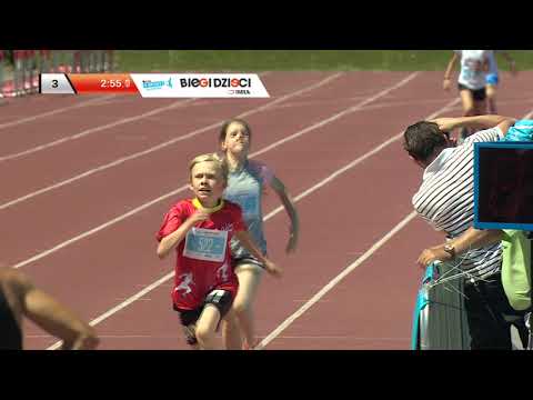 Kinder+Sport Biegi Dzieci 2019 WAW - 800m , seria 3