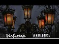 Victorian London Ambience Rain Horse Carriages Crows Church Bells