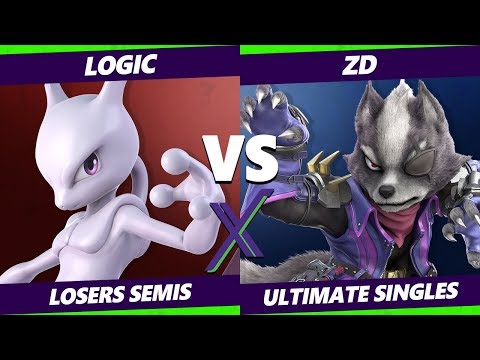 Smash Ultimate Tournament - Logic (Olimar, Mewtwo) Vs. ZD (Fox, Wolf) - S@X 299 SSBU Losers Semis