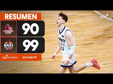 Hiopos Lleida - BAXI Manresa (90-99) RESUMEN | Liga Endesa 2025-26