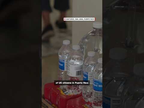 Puerto Ricans have no water, but are still paying