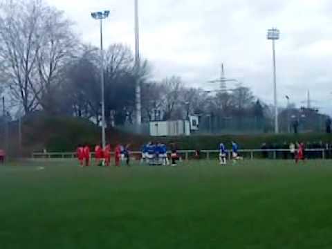 SF Baumberg gegen Fortuna Düsseldorf 3:2 [torwart gibt stefanos bodycheck]