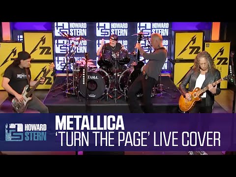 Metallica Covers Bob Seger’s “Turn the Page” Live on the Howard Stern Show