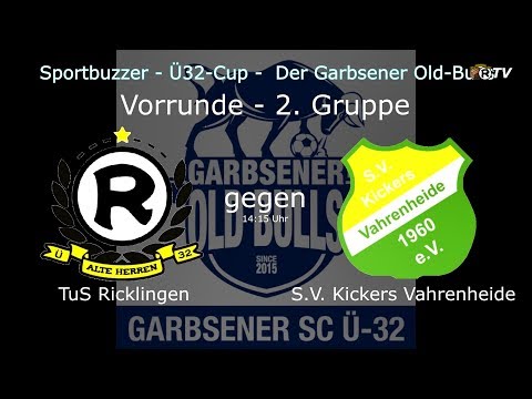 Ü32-Cup - Garbsener Old-Bulls - 14:15 Uhr - TuS Ricklingen gegen S.V. Kickers Vahrenheide - 2. Gr.