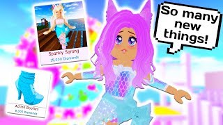 Royale High New Skirt Kenh Video Giải Tri Danh Cho Thiếu Nhi - new sparkly beach skirt new boots and all wheel accessories roblox royale high
