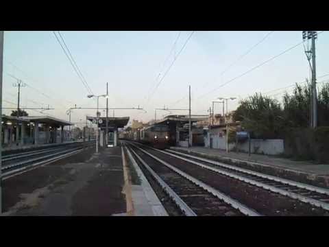 E655.529 sul TCS 67110 Maddaloni Marcianise - Rivalta Scrivia, in partenza da Roma Tuscolana