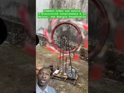 How to Create an Inexhaustible Source of Electricity at Home, a Perpetual Energy #electric