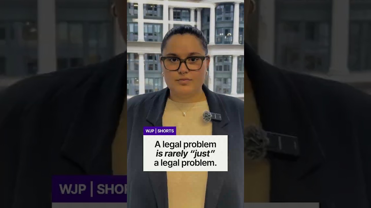 A legal problem is rarely "just" a legal problem.