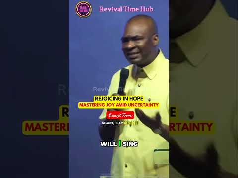 Rejoicing in Hope || #revivaltimehub #apostlejoshuaselman #motivation