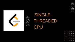 YouTube video 'Leetcode 1834. Single-Threaded CPU | Daily Leetcode Problems'