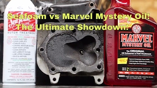 Seafoam vs Marvel Mystery Oil!  The Ultimate Showdown!