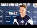 Julian Alvarez' first Man City interview! | Hear our new Argentinian forward chat!