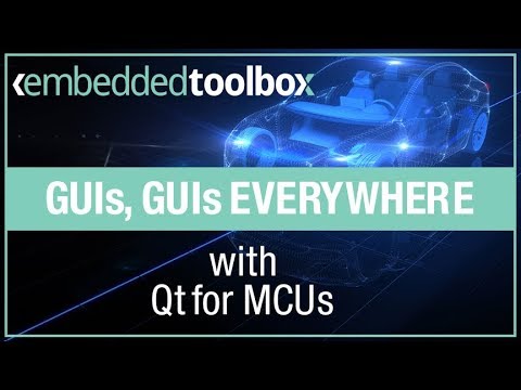 Embedded Toolbox: GUIs, GUIs Everywhere with Qt for MCUs