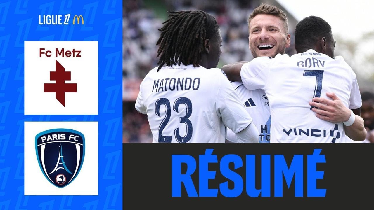 Metz vs Paris Highlights