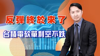 下降趨勢線突破，反彈終於來了台積電砍單利空不跌｜海豚交易室｜范振鴻 (圖)