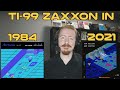 Zqx one: Arcade accurate Zaxxon On The Ti 99 4a
