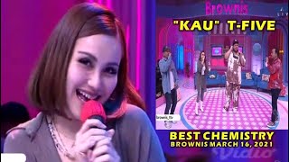 Download lagu Best Chemistry Host Brownis 'Kau' (T-Five) Ayu Ting Ting, Wendi Cagur, Ivan Gunawan, Ruben Onsu mp3
