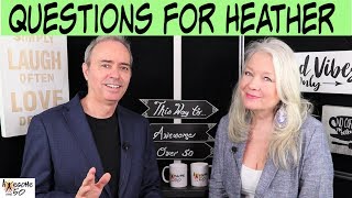 Interview with Heather, her Background and Goals for the Future of Awesome over 50 for Men & Women video
